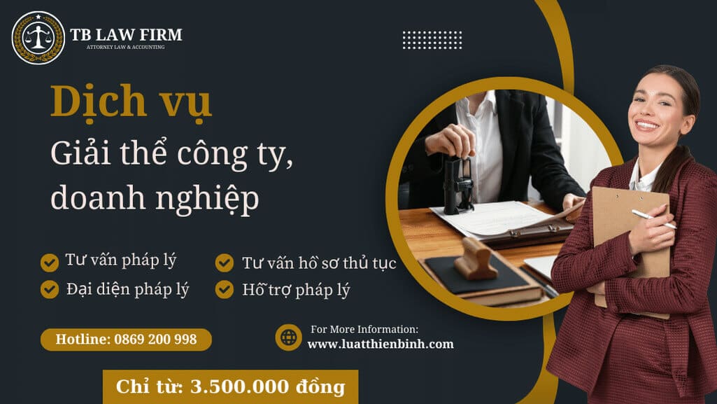 Hồ sơ, thủ tục giải thể công ty, doanh nghiệp 2024 6 Dịch vụ giải thể công ty, doanh nghiệp