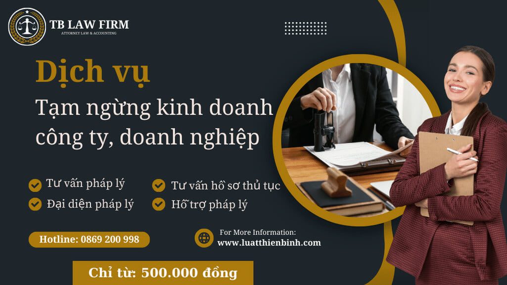 Hồ sơ, thủ tục tạm ngừng kinh doanh công ty doanh nghiệp 2024 6 Dịch vụ tạm ngừng kinh doanh công ty, doanh nghiệp