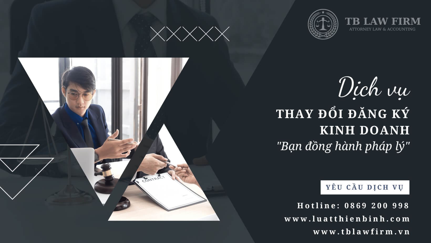 Dịch vụ thay đổi đăng ký kinh doanh Luật Thiên Bình