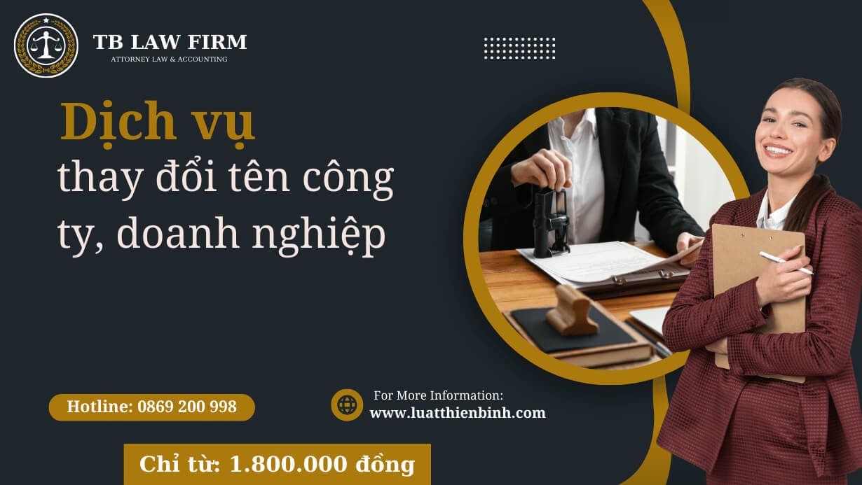 Hồ sơ, thủ tục thay đổi tên công ty, doanh nghiệp 2024 6 Dịch vụ thay đổi tên công ty, doanh nghiệp