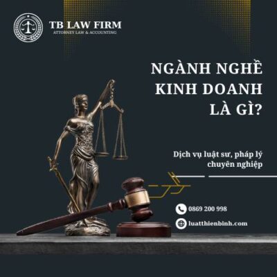 Ngành nghề kinh doanh là gì?